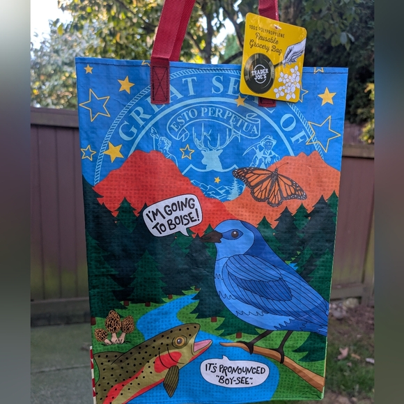 New Trader Joe's Idaho Reusable Shopping Bag - Picture 2 of 4